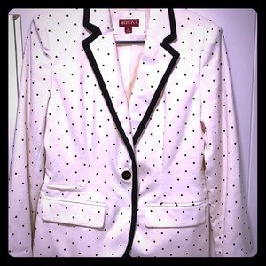 Off White Dot Blazer